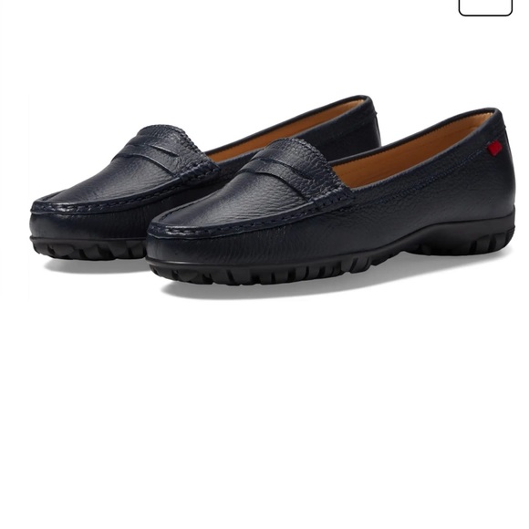 MJNY Black Loafers Women SZ 5.5M - Picture 1 of 4